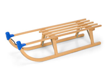 Wooden sledge Davos Spolnota 100 cm