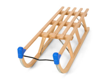 Alternative view of Wooden sledge Davos Spolnota 110 cm