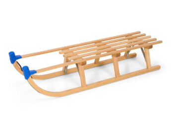 Wooden sledge Davos Spolnota 110 cm