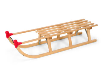 Classic Wooden Sledge Davos Style 110cm