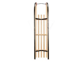 Wooden sledge Davos Nijdam 120 cm - Image 3