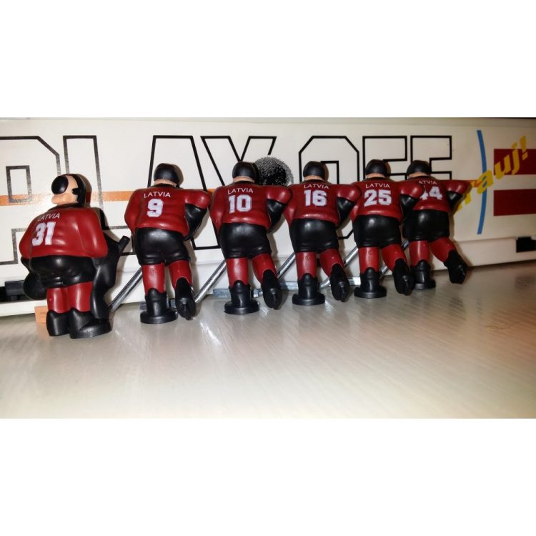 Stiga National Hockey Team Latvia hand painted - Image 2