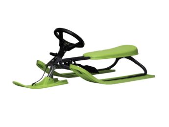 Stiga Snowracer Iconic Steering Sledge Green