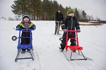 ESLA T1 MINI kicksled 1 – 4 years Blue - Image 3