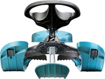 Stiga Snowracer Curve Bio Steering Sled Graphite/Aqua - Image 3