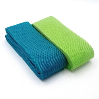Alternative view of Replacement Fabric for Davos and horn sledges green/turquoise